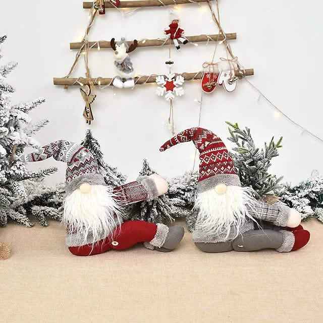 2-Piece: Christmas Gift Curtain Buckle