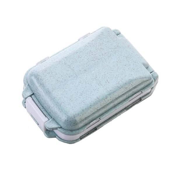 2-Piece: Portable Plastic Pill Box