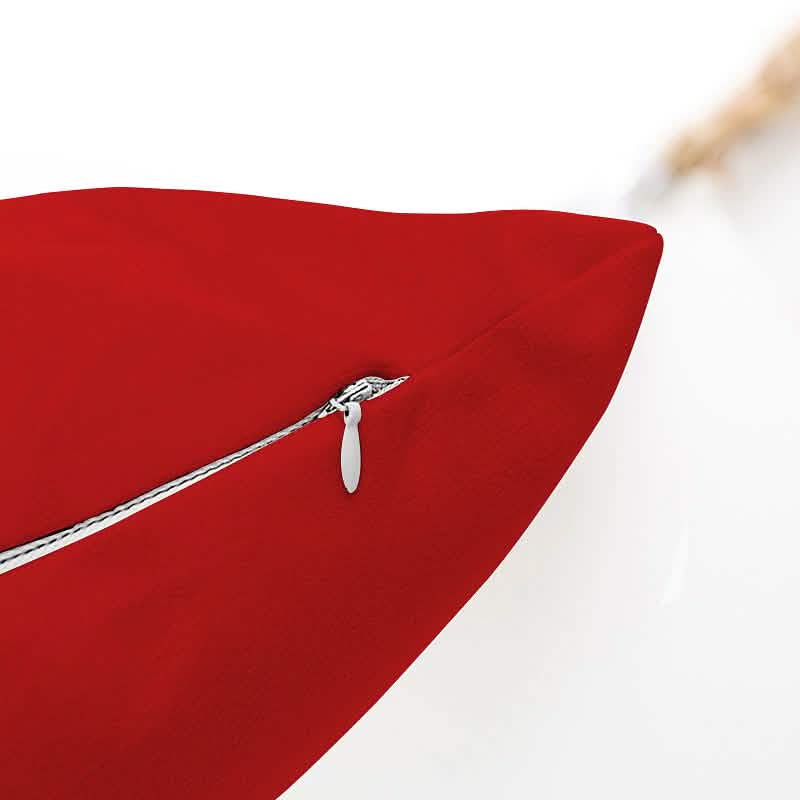 2-Piece: Solid Colored Simple Square Pillowcases