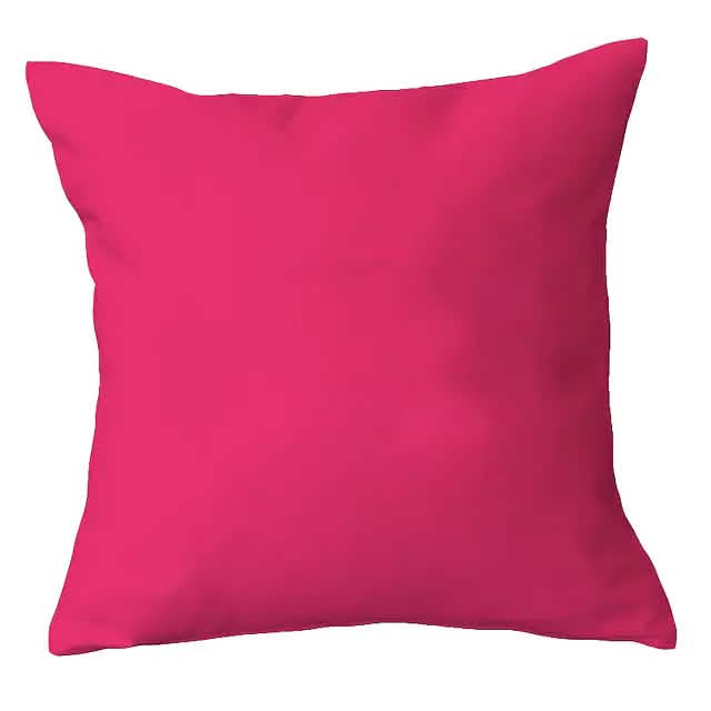 2-Piece: Solid Colored Simple Square Pillowcases