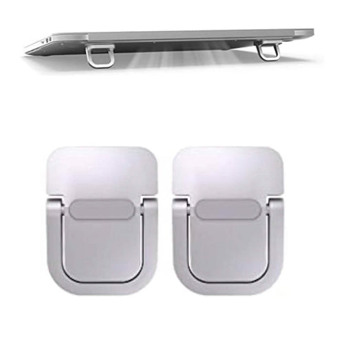 2-Pieces: Adjustable Invisible Notebook Computer Support Bracket