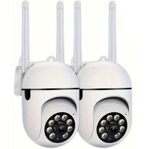 2-Pieces: Compact Wireless IP Security Cameras with App Control
