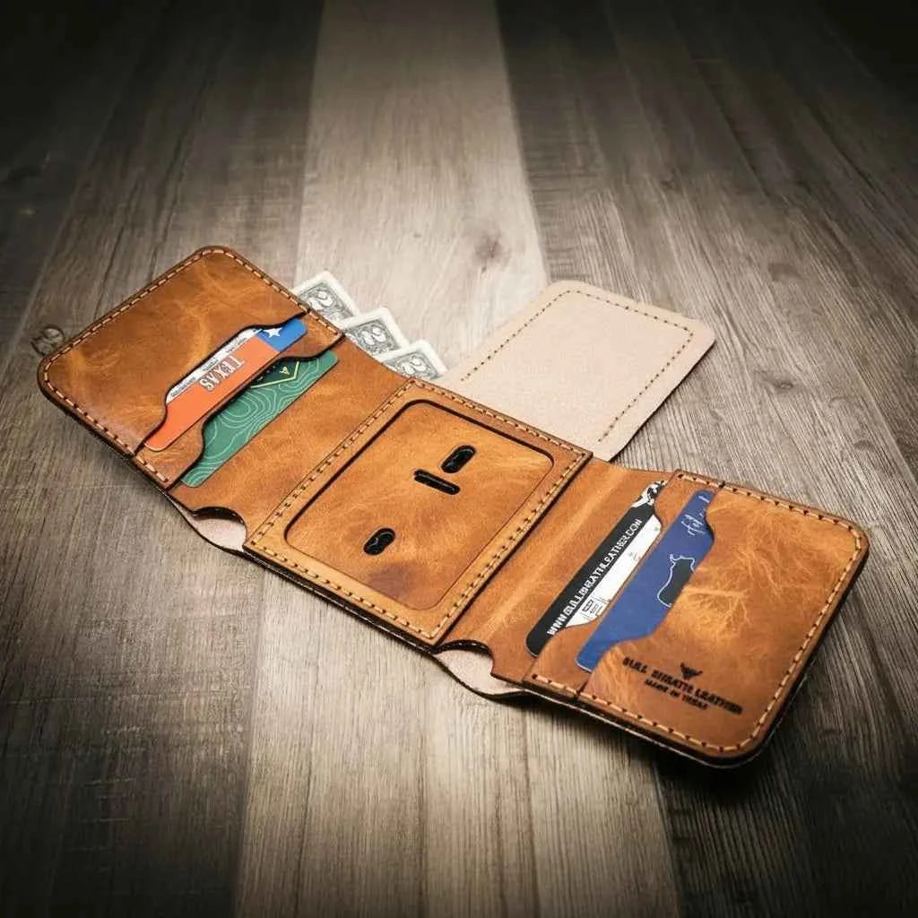 Badge Trifold Wallet