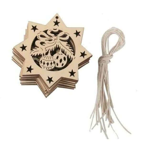 20-Pack: Christmas Day Decoration Pendant