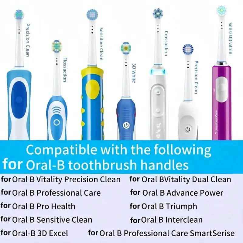 20-Pack: Professional Electric Replacement Toothbrush Heads