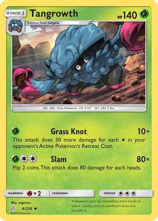 Tangrowth 006/236 - SM  Cosmic Eclipse