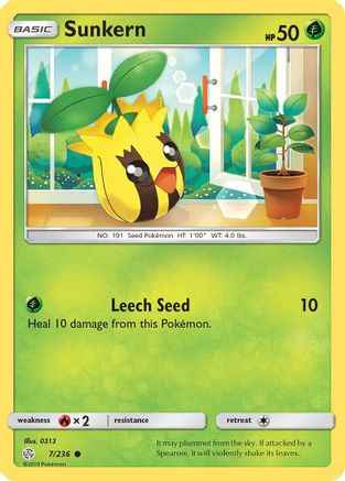 Sunkern 007/236 - SM  Cosmic Eclipse