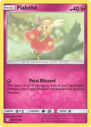 Flabebe 150/236 - SM  Cosmic Eclipse