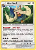 Stoutland 176/236 - SM  Cosmic Eclipse Holofoil