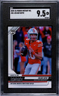 Graded 2025 Panini Instant NIL Julian Sayin #JSA Rookie RC Football Card SGC 9.5 Mint+