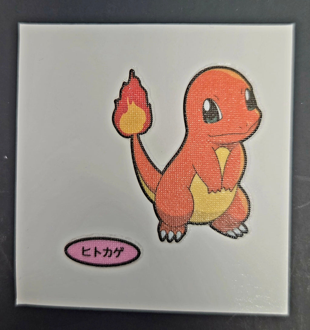 Pokemon Bread Seal Deco Character Sticker - Charmander