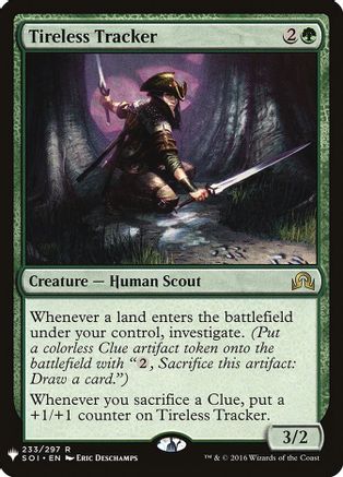 Tireless Tracker (LIST-233) - The List Reprints