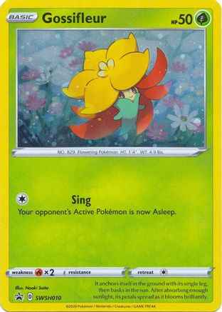 Gossifleur SWSH010/307 - SWSH Sword & Shield Promo Cards Holofoil