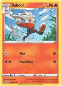 Raboot () 033/202 - SWSH01 Sword & Shield Base Set Reverse Holofoil