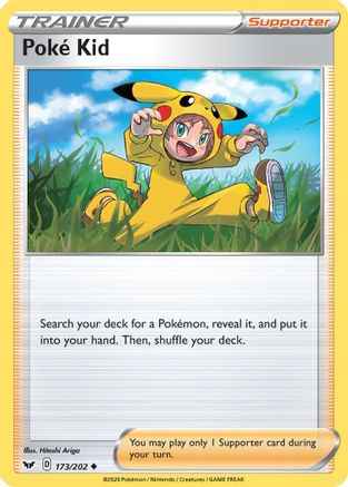 Poke Kid 173/202 - SWSH01 Sword & Shield Base Set