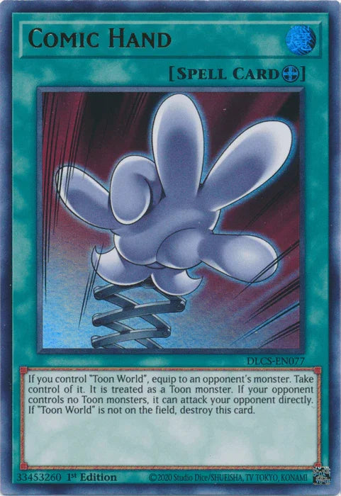 Comic Hand [DLCS-EN077] Ultra Rare