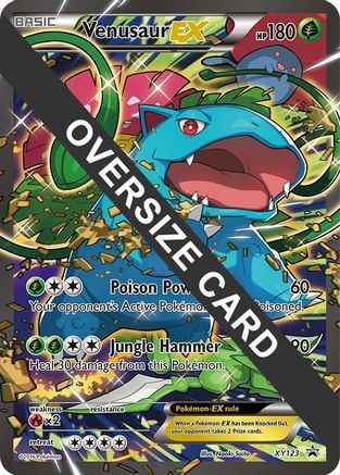 Venusaur EX XY123 - Jumbo Cards Holofoil