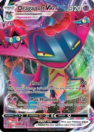 Dragapult VMAX 093/192 - SWSH02 Rebel Clash Holofoil