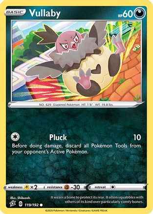 Vullaby 119/192 - SWSH02 Rebel Clash