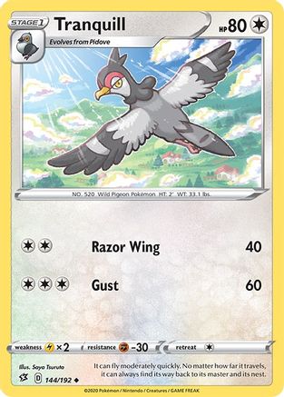 Tranquill 144/192 - SWSH02 Rebel Clash