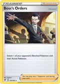 Boss's Orders 154/192 - SWSH02 Rebel Clash Reverse Holofoil