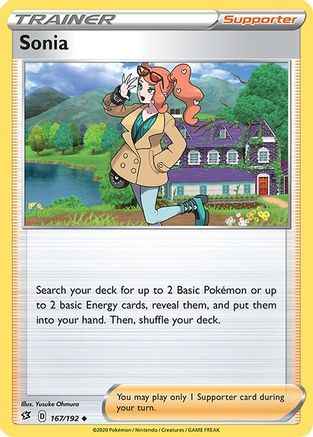 Sonia 167/192 - SWSH02 Rebel Clash
