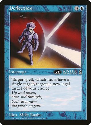 Deflection (3rd Place) (Arena League) (OVER-) - Oversize Cards