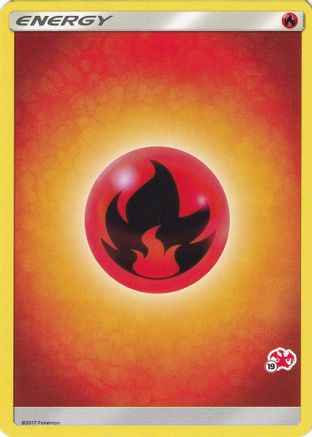 FireEnergy (# Charizard Stamped)  - Battle Academy