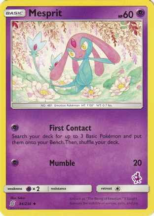 Mesprit (Mewtwo Stamped) 084/236 - Battle Academy