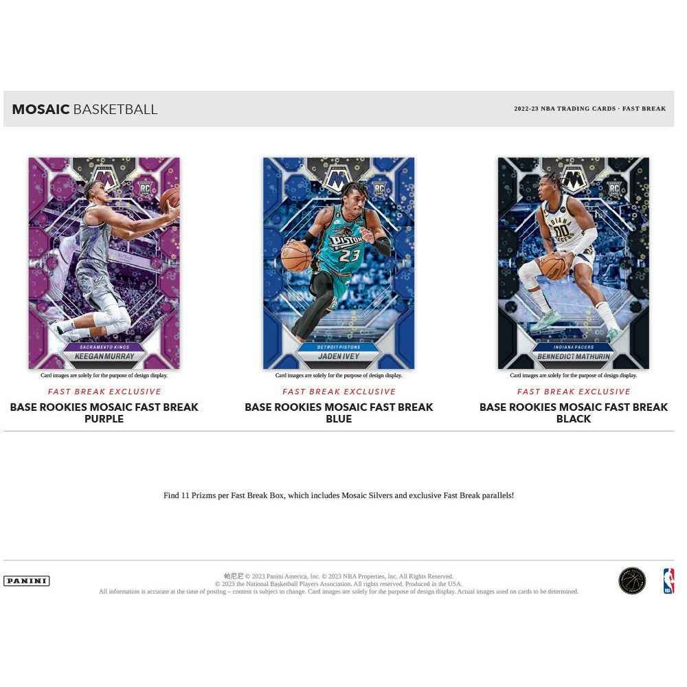 2022-23 Panini Mosaic Basketball  Box