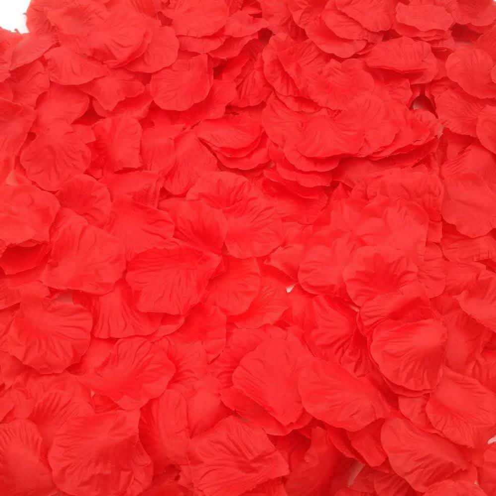 2200-Piece: Silk Rose Petals Wedding Flower Decoration