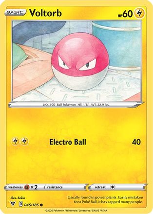 Voltorb 045/185 - SWSH04 Vivid Voltage