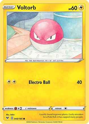 Voltorb 045/185 - SWSH04 Vivid Voltage