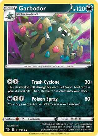 Garbodor 111/185 - SWSH04 Vivid Voltage