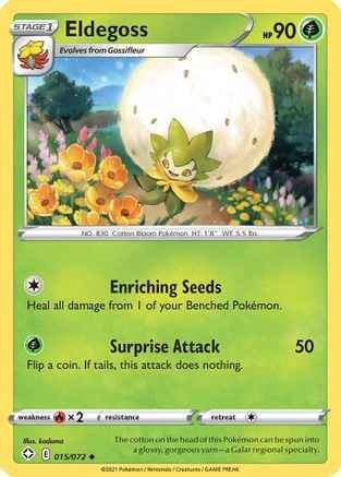 Eldegoss 015/072 - Shining Fates