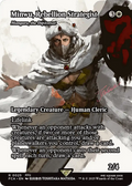 Minwu, Rebellion Strategist - Mangara, the Diplomat (Showcase) (FCA-025) - FINAL FANTASY: Through the Ages / Minwu, Rebellion Strategist (Borderless) Foil