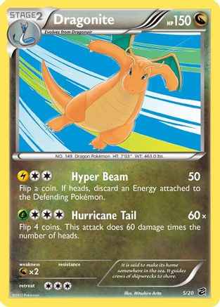 Dragonite (Dragon Vault) 005/20 - Blister Exclusives Holofoil