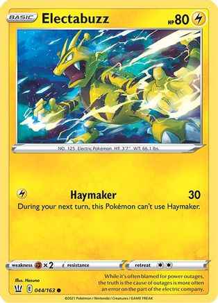 Electabuzz 044/163 - SWSH05 Battle Styles