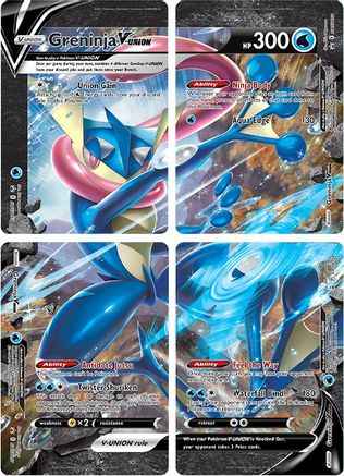 GreninjaV-UNION [Set of ]  - SWSH Sword & Shield Promo Cards Holofoil