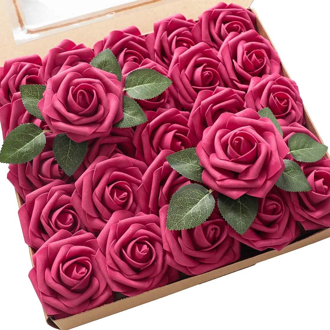 25-Pieces: Floroom Artificial Flowers