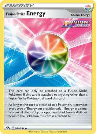 Fusion Strike Energy 244/264 - SWSH08 Fusion Strike