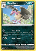 Mandibuzz 173/264 - SWSH08 Fusion Strike Reverse Holofoil