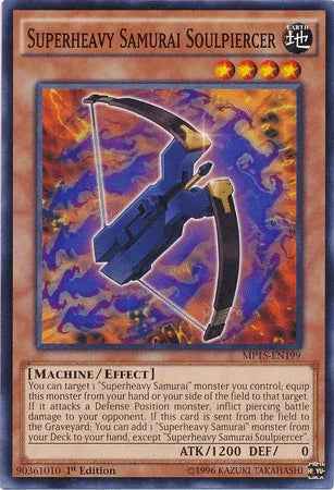 Superheavy Samurai Soulpiercer [MP15-EN199] Common