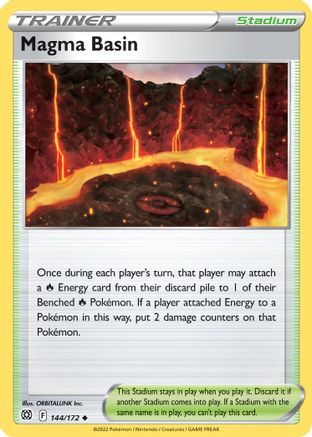Magma Basin 144/172 - SWSH09 Brilliant Stars