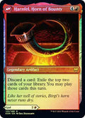 Birgi, God of Storytelling // Harnfel, Horn of Bounty (PRE-123S) - Kaldheim Promos Foil