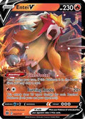 Entei V 022/172 - SWSH09 Brilliant Stars Holofoil