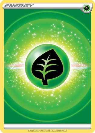 GrassEnergy (2022 Unnumbered)  - SWSH09 Brilliant Stars