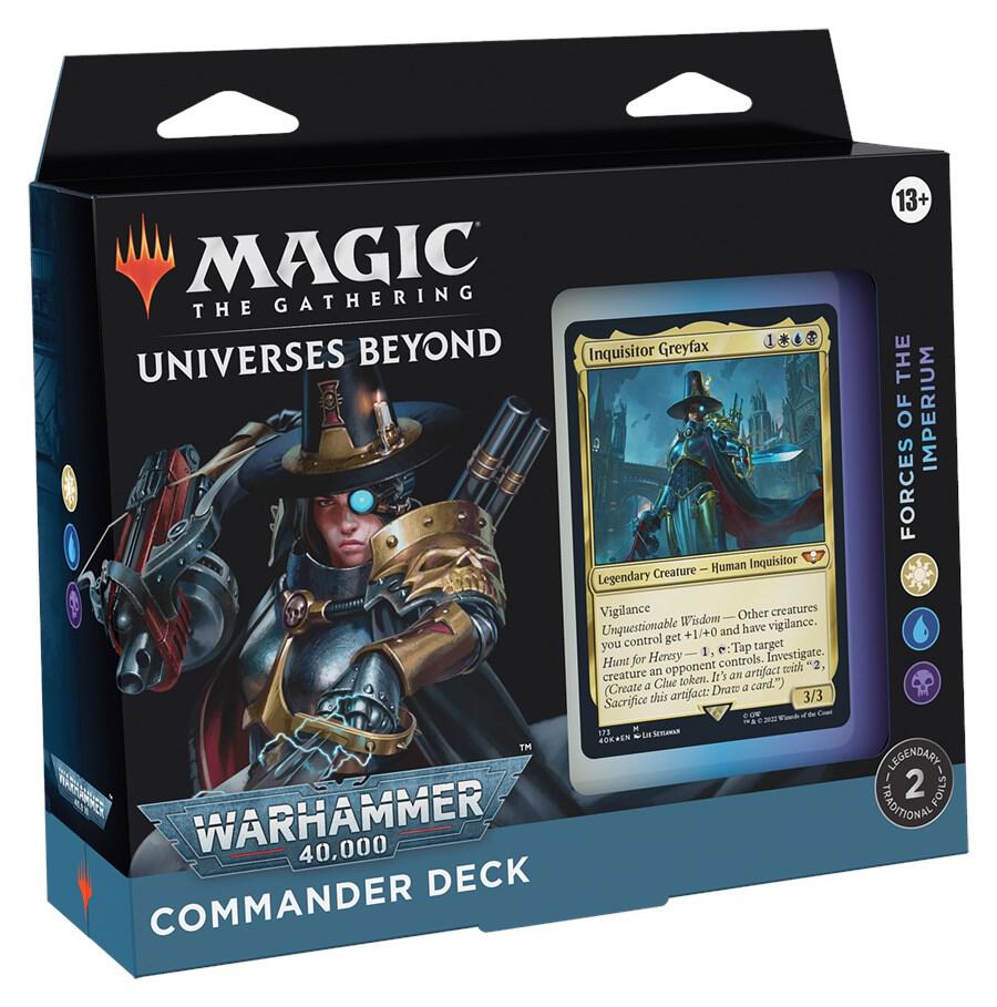 Warhammer 40,000 - Forces of the Imperium Commander Deck