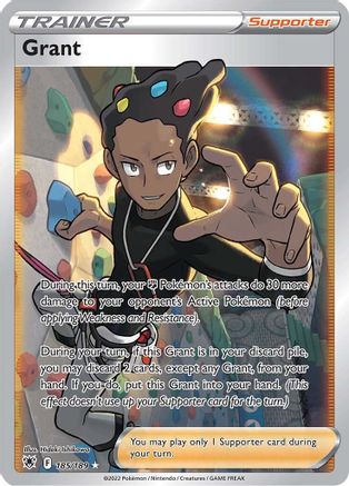 Grant (Full Art) 185/189 - SWSH10 Astral Radiance Holofoil