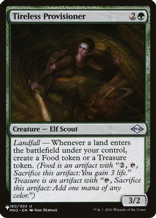 Tireless Provisioner (LIST-180/303) - The List Reprints